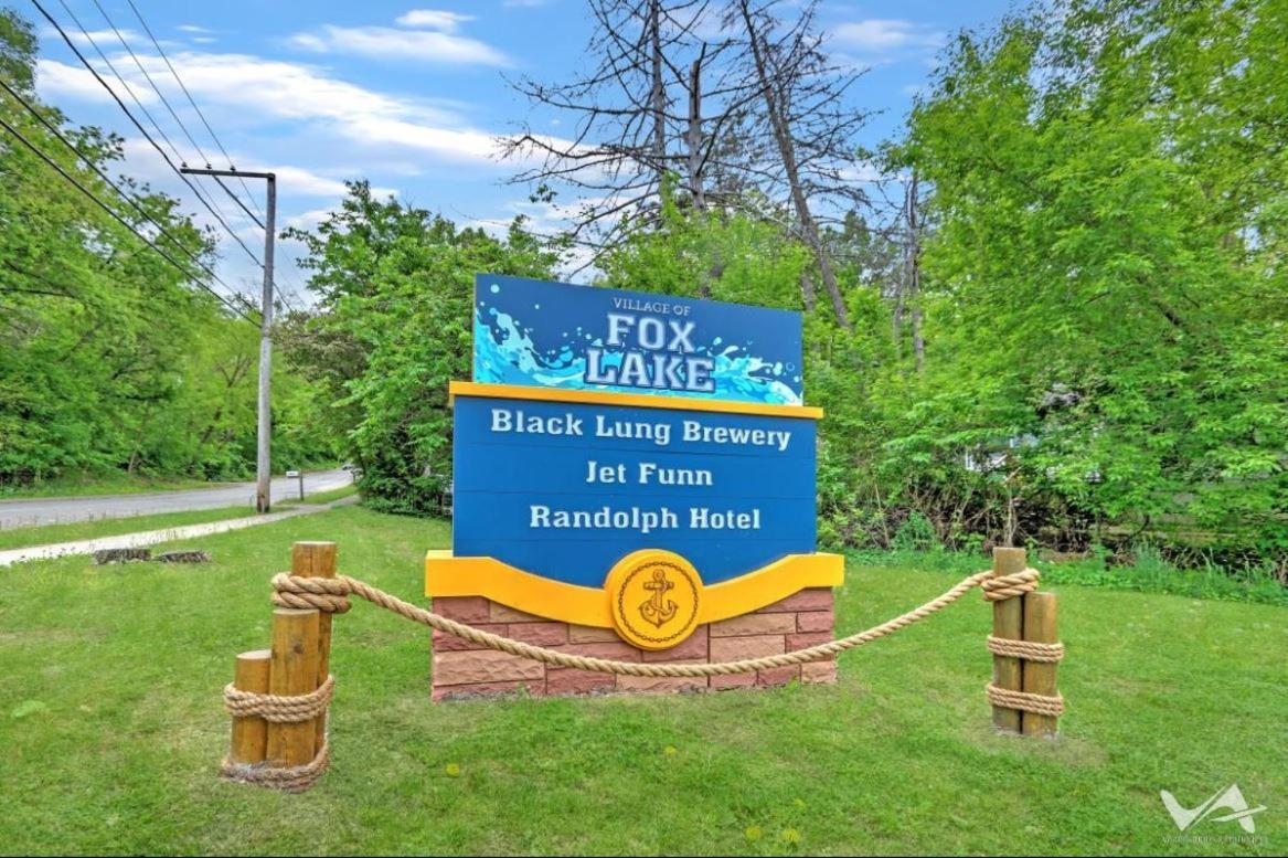 Randolph Hotel Fox Lake Exterior foto